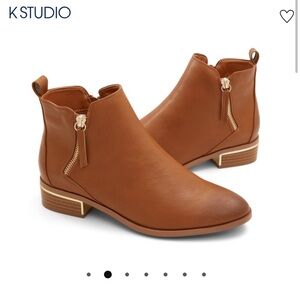 Ankle Boots - Flat Heel - Size 11